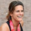 Amélie Mauresmo boucle le marathon de Londres en 3h22'45'' le 28 avril 2019.