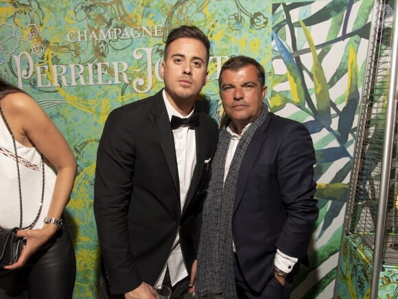 Exclusif - Franck Appietto, Andreas Kastrinos à la 10ème soirée de la "Suite Sandra & Co" lors du 72ème Festival International du Film de Cannes. © Pierre Perusseau/Bestimage