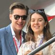 La princesse Alexandra de Hanovre et son compagnon Ben-Sylvester Strautmann visitent les paddocks lors des essais du 77 ème Grand prix de Formule 1 (F1) de Monaco le 25 Mai 2019. © Bruno Bebert / Bestimage