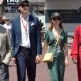 La princesse Alexandra de Hanovre et son compagnon Ben-Sylvester Strautmann dans les paddocks lors du 76ème Grand Prix de Formule 1 de Monaco, le 26 mai 2018. © Bruno Bebert/bestimage