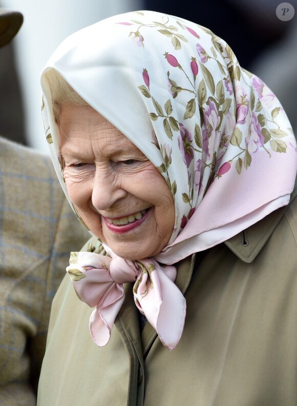 La reine Elisabeth II d'Angleterre lors du 3ème jour du "Royal Windsor Horse Show" à Windsor. Le 10 mai 2019 10 May 2019.