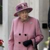 La reine Elisabeth II d'Angleterre à son arrivée à la "Bush House" à Londres le 19 mars 2019. 19 March 2019.