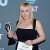 Patricia Arquette à la press room de la soirée des 24ème Critics Choice Awards au Barker Hangar à Santa Monica, Los Angeles, Californie, Etats-Unis, le 13 janvier 2019.