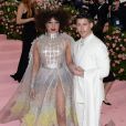 Priyanka Chopra et son mari Nick Jonas à la 71ème édition du MET Gala (Met Ball, Costume Institute Benefit) sur le thème "Camp: Notes on Fashion" au Metropolitan Museum of Art à New York, le 6 mai 2019.