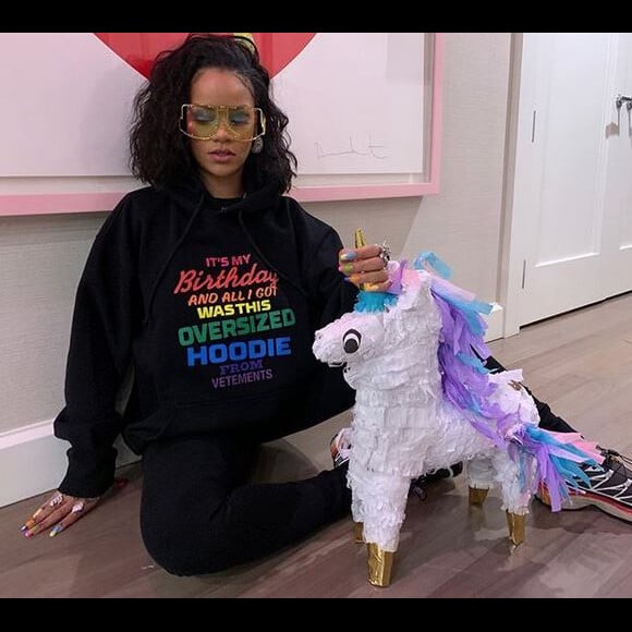 Rihanna. Février 2019.