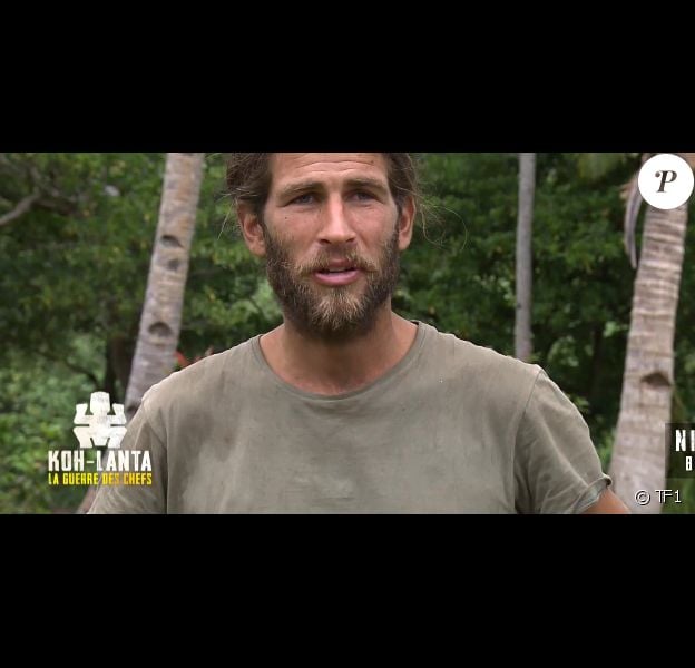 Nicolas dans "Koh-Lanta, la guerre des chefs" (TF1), le 17 mai 2019.