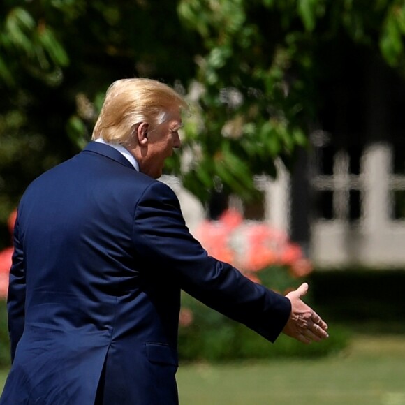Le prince Charles et Donald Trump - Le président des Etats-Unis et sa femme accueillis au palais de Buckingham à Londres. Le 3 juin 2019