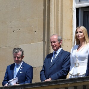 Ivanka Trump et son mari Jared Kuchner - Le président des Etats-Unis et sa femme accueillis au palais de Buckingham à Londres. Le 3 juin 2019