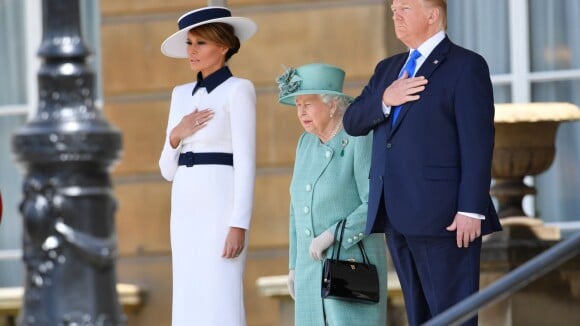 Donald et Melania Trump à Londres : retrouvailles avec la reine au palais