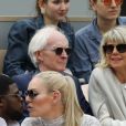 Lindsey Vonn et son compagnon P.K. Subban sont venus supporter Serena Williams dans les tribunes lors des internationaux de tennis de Roland Garros à Paris, France, le 30 mai 2019. © Jacovides-Moreau/Bestimage