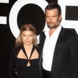 Fergie et son mari Josh Duhamel au défilé Tom Ford Automne/Hiver pour femme à Los Angeles, le 20 février 2015