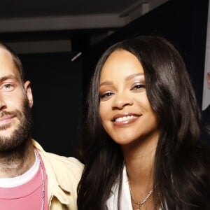 Simon Porte Jacquemus et Rihanna lors du lancement de la première collection Fenty de Rihanna en partenariat avec LVMH au 10 rue de Turenne à Paris, France, le 22 mai 2019. © Julien Hekimian pour LVMH Fenty via Bestimage