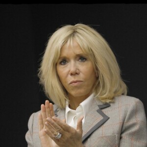 La Première Dame Brigitte Macron - 6ème cérémonie de remise des prix "Non au Harcèlement" au Ministère de l'Education à Paris, France, le 3 juin 2019. © Alain Guizard/Bestimage
