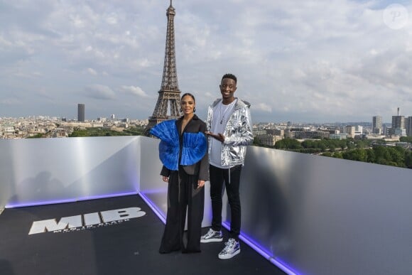 Tessa Thompson et Ahmed Sylla au photocall du film "Men In Black International" à la Cité de l'architecture et du patrimoine à Paris le 4 juin 2019. © Olivier Borde/Bestimage