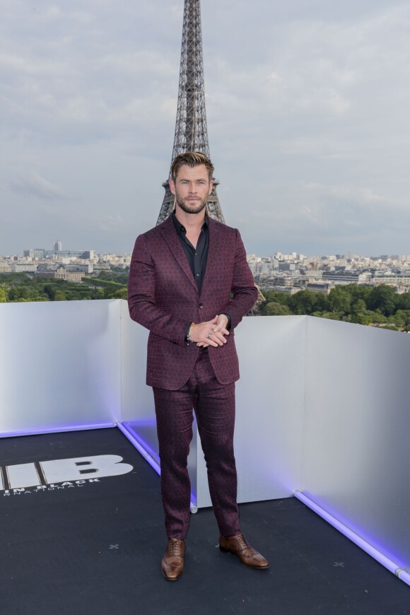 Chris Hemsworth au photocall du film "Men In Black International" à la Cité de l'architecture et du patrimoine à Paris le 4 juin 2019. © Olivier Borde/Bestimage