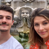 Camille Cerf et son petit ami Cyrille à Rome - Instagram, 11 mai 2019