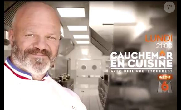 Philippe Etchebest dans "Cauchemar en cuisine".