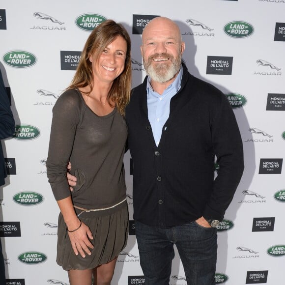 Pénélope Leprévost et Philippe Etchebest - Soirée Jaguar et Land Rover à l'occasion de l'ouverture du 120ème édition du Mondial de l'Automobile 2018 au Paris Expo Porte de Versailles à Paris le 2 octobre 2018. © Veeren-CVS/Bestimage