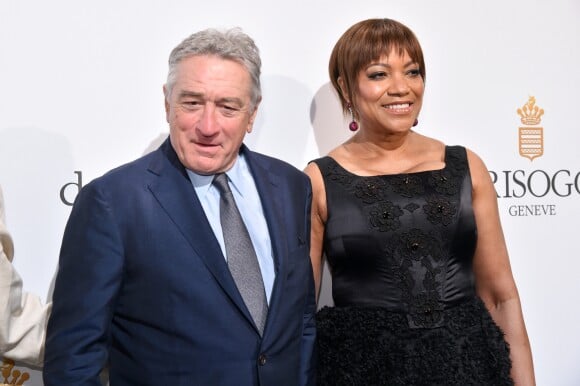 Robert De Niro et sa femme Grace Hightower - Photocall de la soirée de Grisogono à l'hôtel Eden Roc au Cap d'Antibes lors du 69 ème Festival International du Film de Cannes, le 17 mai 2016. © Jacovides-Borde-Bébert/Bestimage