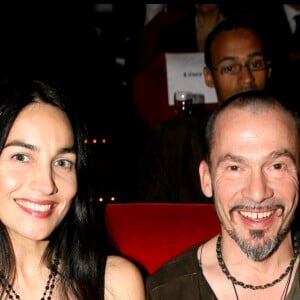 FLORENT PAGNY ET SA FEMME AZUCENA - LA DANSEUSE DITA VON TEESE A DONNE DIMANCHE SOIR LA PREMIERE DE SES 8 PERFORMANCES A L'AFFICHE DU CRAZY HORSE A PARIS 22/10/2006