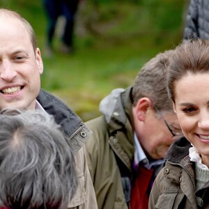 Le prince William, duc de Cambridge, et Catherine Kate Middleton, duchesse de Cambridge, participent aux activités de la ferme Deepdale Hall à Patterdale le 11 juin 2019.
