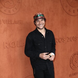 Amir Haddad au village lors des internationaux de France de tennis de Roland Garros 2019 à Paris le 28 mai 2019. © Jacovides / Moreau / Bestimage