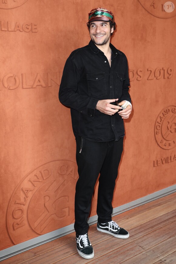 Amir Haddad au village lors des internationaux de France de tennis de Roland Garros 2019 à Paris le 28 mai 2019. © Jacovides / Moreau / Bestimage