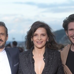 Safy Nebbou, Juliette Binoche, François Civil - Arrivée des people à la cérémonie de clôture du 33ème Festival du Film Romantique de Cabourg, le 15 juin 2019. © Giancarlo Gorassini/Bestimage