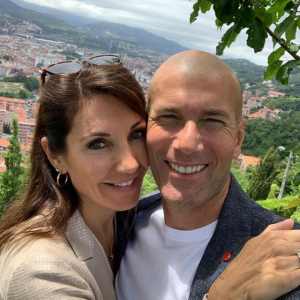 Zinedine Zidane et sa femme Véronique en mode selfie à Bilbao, le 16 juin 2019