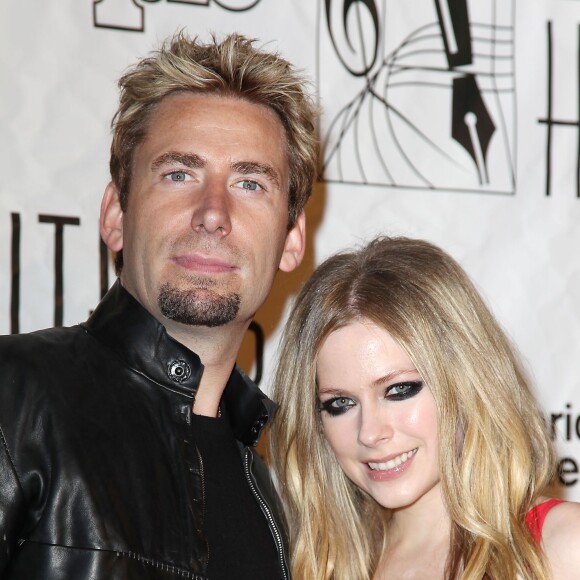 Chad Kroeger et Avril Lavigne aux 44e Annual Songwriters Hall of Fame à New York, le 13 juin 2013