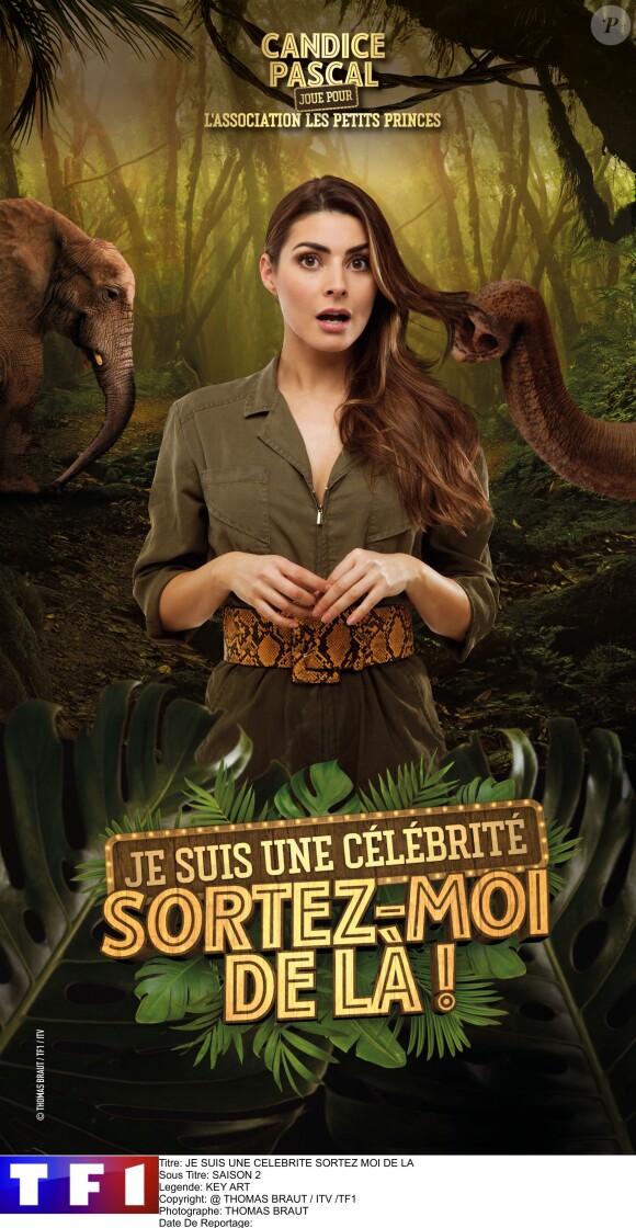 Candice Pascal, photo officielle de "Je suis une célébrité sortez-moi de là", sur TF1