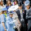La princesse Beatrice d'York, la reine Elisabeth II d’Angleterre, Sophie Rhys-Jones, comtesse de Wessex et Zara Phillips (Zara Tindall) - La famille royale britannique et les souverains néerlandais lors de la première journée des courses d’Ascot 2019, à Ascot, Royaume Uni, le 18 juin 2019.  Royal family attend the Royal Ascot Horse Races 2019, in Ascot, UK, on June 18, 2019.18/06/2019 - Ascot
