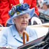 La reine Elisabeth II d'Angleterre - La famille royale d'Angleterre et le couple royal des Pays-Bas sont sur l'hippodrome d'Ascot pour assister aux courses le 18 juin 2019.  Ascot,18-06-2019 Royal family attend the Royal Ascot Horse Races.18/06/2019 - Amsterdam