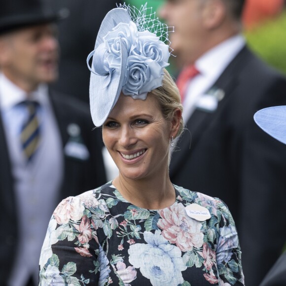 Zara Phillips (Zara Tindall) - La famille royale britannique et les souverains néerlandais lors de la première journée des courses d'Ascot 2019, à Ascot, Royaume Uni, le 18 juin 2019.  Royal family attend the Royal Ascot Horse Races 2019, in Ascot, UK, on June 18, 2019.18/06/2019 - Ascot