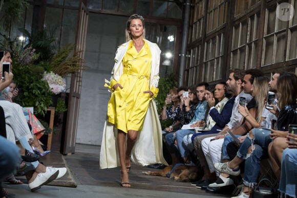 Image du défilé de la première collection de la marque de vêtements de Pauline Ducruet, Alter Designs, printemps-été 2020, à La Cartonnerie à Paris le 18 juin 2019. © Cyril Moreau/Bestimage