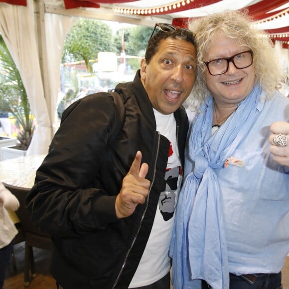 Smaïn et Pierre-Jean Chalençon - Soirée d'inauguration de la 36ème Fête Foraine des Tuileries au Jardin des Tuileries à Paris. Le 21 juin 2019 © Marc Ausset-Lacroix / Bestimage