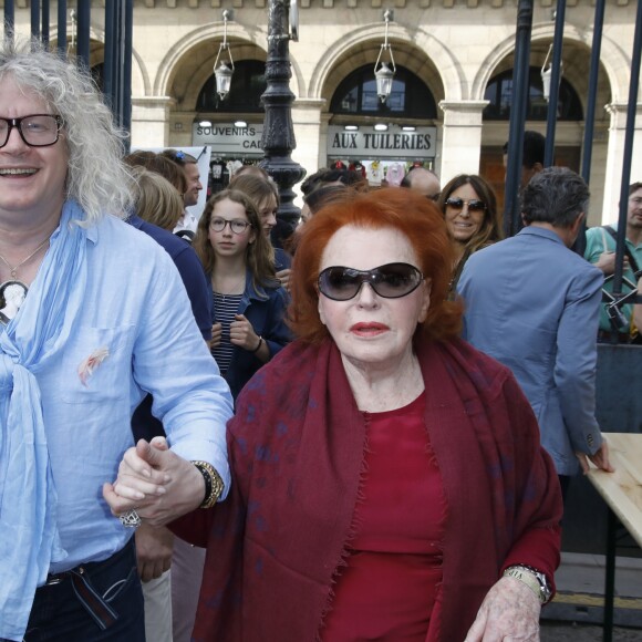 Pierre-Jean Chalençon, la chanteuse Régine - Soirée d'inauguration de la 36ème Fête Foraine des Tuileries au Jardin des Tuileries à Paris. Le 21 juin 2019 © Marc Ausset-Lacroix / Bestimage