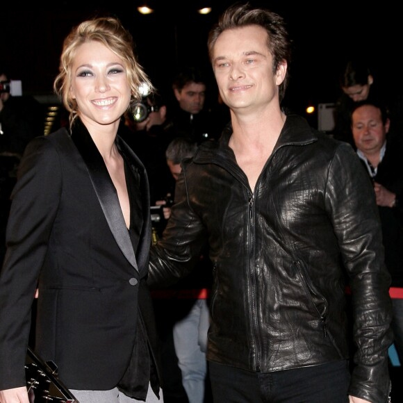 Laura Smet et David Hallyday lors de la soirée des NRJ Music Awards, à Cannes, le 23 janvier 2010.