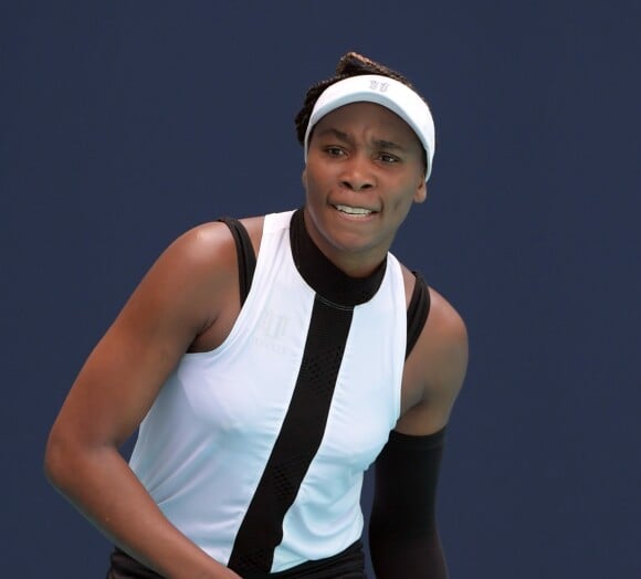 Venus Williams - 4ème jour d'entrainement des sportifs pour le Tournoi de tennis du Miami Open au Hard Rock Stadium à Miami, le 21 mars 2019.