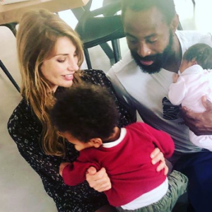Ariane Brodier, Fulgence Ouedraogo et leurs enfants - Instagram, le 10 mai 2019