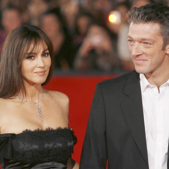 Monica Bellucci et Vincent Cassel le 23 octobre 2008.