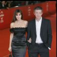  Monica Bellucci et Vincent Cassel lors du 3e festival international du film de Rome, en 2008. 