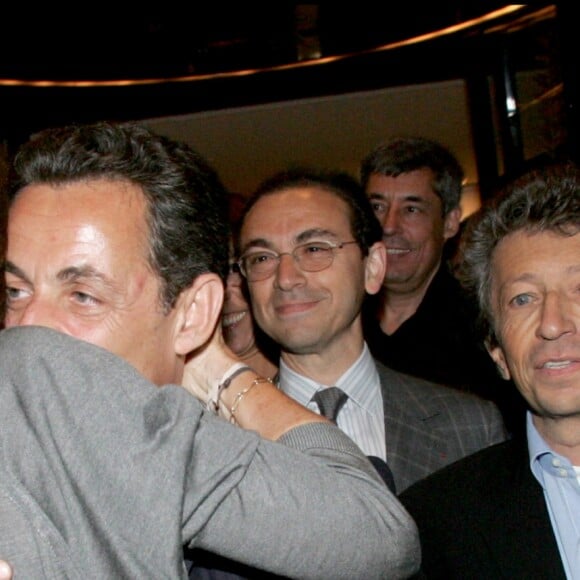 Nicolas Sarkozy et Cécilia Attias- Soirée au Fouquet's- Le 7 mai 2007