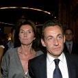  Nicolas Sarkozy et Cécilia Attias- Soirée au Fouquet's- Le 7 mai 2007 