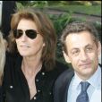  Nicolas Sarkozy et Cécilia Attias à Neuilly-sur-Seine, le 22 avril 2007. 