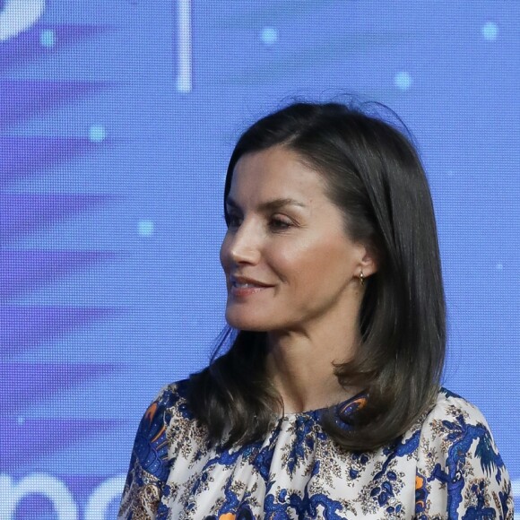 La reine Letizia d'Espagne lors de la 5e édition des "Discapnet Awards" à Madrid, le 21 juin 2019.