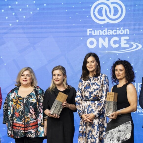 La reine Letizia d'Espagne lors de la 5e édition des "Discapnet Awards" à Madrid, le 21 juin 2019.