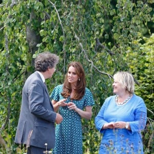 Catherine (Kate) Middleton, duchesse de Cambridge, invite les enfants du centre Anna Freud, de l'hôpital Evelina pour enfants, de Action for Children et de Place2Be à se joindre à elle pour un pique-nique suivi d’une chasse au trésor et une identification d’insectes. Toutes ces structures sont sous son patronage. Dans le cadre de son programme pour inciter les familles et les communautés à passer du temps en plein air, le jardin RHS Back to Nature de la Duchesse de Cambridge sera transféré au festival RHS Garden Garden Festival en juillet. Des milliers de familles supplémentaires pourront profiter du jardin, en plus des 19 500 visiteurs qui l'ont déjà vu au RHS Chelsea Flower Show. Le jardin RHS Back to Nature du festival de jardins du palais de Hampton Court est deux fois plus grand que l'original. La conception sauvage et naturelle a été développée afin de créer de nouvelles opportunités pour les enfants et les familles d’évoluer dans la nature. La conception de ce jardin a été une nouvelle fois créée grâce à une collaboration entre Son Altesse Royale et des architectes paysagiste de A.Davies et A.White et RHS. Londres, le 1er juillet 2019  Catherine, Duchess of Cambridge, invites children from her patronages to a picnic in the garden this afternoon. Children from the Anna Freud Centre, Evelina Children’s Hospital, Action for Children and Place2Be will join Her Royal Highness in a treasure hunt and insect spotting activity. As part of her push to inspire families and communities to spend time in the great outdoors, The Duchess of Cambridge’s RHS Back to Nature Garden transfered to the RHS Hampton Court Palace Garden Festival in July. Thousands more families will be able to enjoy the garden, in addition to over 19,500 visitors who saw it at the RHS Chelsea Flower Show. The RHS Back to Nature garden at the Hampton Court Palace Garden Festival is double the size of the original. The design has the same wild and natural feel but has been developed further in order to create additional opportunities for children and families to interact with nature. The design for this garden has once again been created through a collaboration between Her Royal Highness, landscape architects Davies White and the RHS. London, July 1st, 201901/07/2019 - Londres