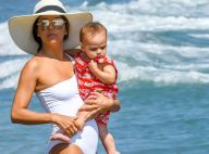 Eva Longoria : Silhouette retrouvée, elle profite de la plage avec Santiago