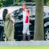 Le prince Harry, duc de Sussex, Meghan Markle, duchesse de Sussex et leur fils Archie Harrison Mountbatten-Windsor lors d'un match de polo de bienfaisance King Power Royal Charity Polo Day à Wokinghan, comté de Berkshire, Royaume Uni, le 10 juillet 2019.